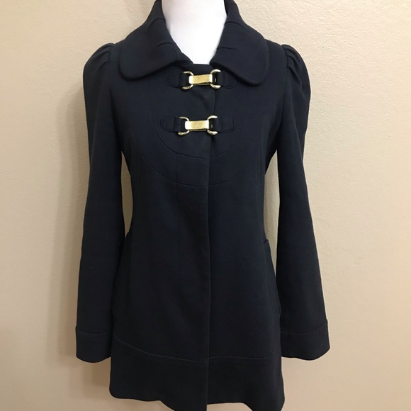 Anthropologie Jackets & Blazers - Anthropologie Elevenses Navy Blue coat